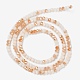 Glass Beads Strands GLAA-F106-B-16-5