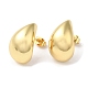 Rack Plating Brass Teardrop Stud Earrings EJWE-Q766-03G-1