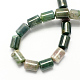 Natural Gemstone Indian Agate Column Beads Strands G-S115-03-2