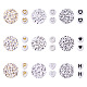 Perles acryliques blanches opaques craftdady MACR-CD0001-02-2