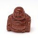Synthetic Goldstone 3D Buddha Home Display Buddhist Decorations G-A137-E03-1