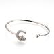 304 Stainless Steel Cuff Bangle Making STAS-Q209-09-2