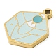 Pendentifs en acier inoxydable 304&nbsp;STAS-F315-08G-01-2