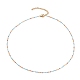 Handgefertigte Perlenketten aus Glasperlen X-NJEW-JN03185-03-1