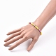 Bracelets extensibles faits main en pâte polymère heishi BJEW-JB05078-5