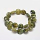 Dyed Flat Round Natural Agate Bead Strands G-M283-09-18mm-2