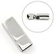 Smooth 304 Stainless Steel Magnetic Clasps STAS-I025-05-1