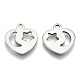 201 Stainless Steel Charms STAS-R116-009-2