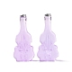 Cabujón ficticio de resina con forma de violín para botella de vino RESI-E025-01A-1