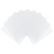 パンダホール50個ヒューズビーズアイロンペーパー  キッズビーズクラフト用の正方形の透明な熱安定性アイロンペーパー  150x150x0.1mm DIY-PH0026-90-1