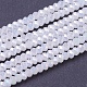 Faceted Electroplate Glass Rondelle Bead Strands X-EGLA-R048-2mm-36-2
