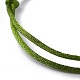 Simple Nylon Cord Bracelets Set BJEW-JB07376-03-7