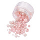 Perlas naturales de cuarzo rosa G-TA0001-15-6