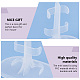 Supporti per bambole in plastica&nbsp;ODIS-WH0038-98B-4