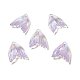Placage uv pendentifs acryliques transparents irisés arc-en-ciel PACR-M002-09-2