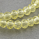 Transparent Glass Beads Strands GLAA-R135-2mm-05-1