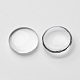 18MM Dome Clear Transparent Glass Cabochons X-GGLA-G006-2
