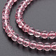 Crackle Glass Beads Strands GLAA-S192-B-006-3