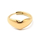 Ионное покрытие (ip) 304 регулируемое кольцо из нержавеющей стали для женщин RJEW-I085-20G-2