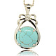 Synthetic Turquoise Pendants G-D584-06-1
