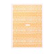 輝く自己粘着ネイルアートステッカー  ネイルチップの装飾用  ヘビの模様  ゴールド  9.3x6.5cm MRMJ-S047-049F-1