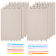 Fingerinspire 8 шт. картонные ткацкие станки и 12 шт. безопасные пластиковые швейные иглы TOOL-FG0001-06-1