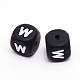 Silicone Beads SIL-WH0002-25A-W-1