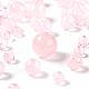 340шт 4 размера бусины из натурального розового кварца G-LS0001-13-4