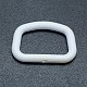 Clip di plastica cucibili ecologiche e set di anelli rettangolari KY-F011-05A-5