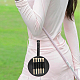 Chgcraft 2 couleurs pu cuir porte-tee de golf porte-tee de golf pour sac ceinture ronde tees de golf sacs de rangement cadeau pour golfeur hommes femmes AJEW-CA0003-31-5