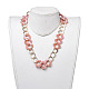 (vente de bijoux fêtes d'usine) colliers de chaîne NJEW-JN02801-02-5