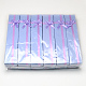 Boîtes à bijoux en carton de couleur solides rectangle pour colliers CBOX-Q034-32C-4