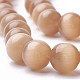 Chapelets de perles d'œil de chat CE-M011-6mm-06-2