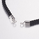 Création de bracelets à cordon torsadé en nylon MAK-F019-04P-2