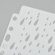 Большие пластиковые многоразовые шаблоны трафаретов для рисования DIY-F053-25E-3