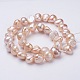 Natural Cultured Freshwater Pearl Beads Strands PEAR-P002-37-2