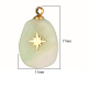 Nouveaux pendentifs en jade naturel FIND-PW0015-02A-03-1