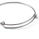 Adjustable 316 Surgical Stainless Steel Expandable Bangle Making MAK-M188-02-3