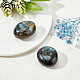 NBEADS 2 Pcs Moonstone Crystal Worry Stones DJEW-WH0037-13-4