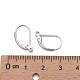 925 Sterling Silver Leverback Earring Findings STER-T002-227S-4