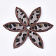 Grands pendentifs en cuir de vachette écologique X-FIND-S301-34C-01-1