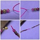 Aiguilles à perles en acier avec crochet pour fileuse à perles TOOL-C009-01B-01-4
