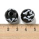 Набивные деревянные европейские бусины WOOD-G022-04D-3
