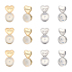 Arricraft 12 Stück Ohrringverschlüsse aus Gummi FIND-AR0002-76-1