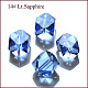 Perles d'imitation cristal autrichien SWAR-F084-8x8mm-14-1