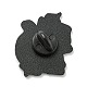Music Theme Cartoon Black Cat Enamel Pins JEWB-K016-11E-EB-2