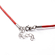 Round Leather Cord Necklaces Making AJEW-E010-06A-2mm-2