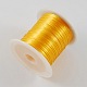 Tratto arancio corda filo elastico perline X-EW-S002-13-1