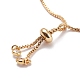 Cubic Zirconia Oval Tennis Bracelet for Men Women Gift BJEW-F417-05G-RS-4