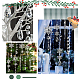 SUNNYCLUE 50Pcs Crystal Ornaments Acrylic Ornaments Hanging Crystal Christmas Tree Ornaments Icicles Acrylic Hanging Christmas Snowflake Ornaments for Christmas Tree Decorations Winter Party Supplies TACR-SC0001-21-5